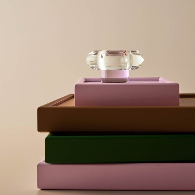 Orion lyslykt 6,3 cm rosa