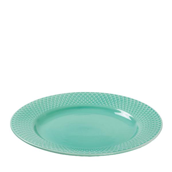 Rhombe Color lunsjtallerken 21 cm aqua