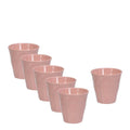 Outdoor drikkebeger 6 stk rosa