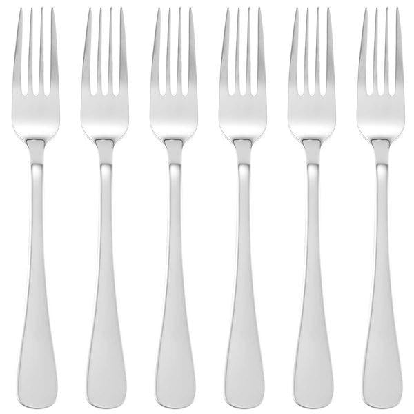 Classic dessertgaffelkniv 6 stk 18cm stål