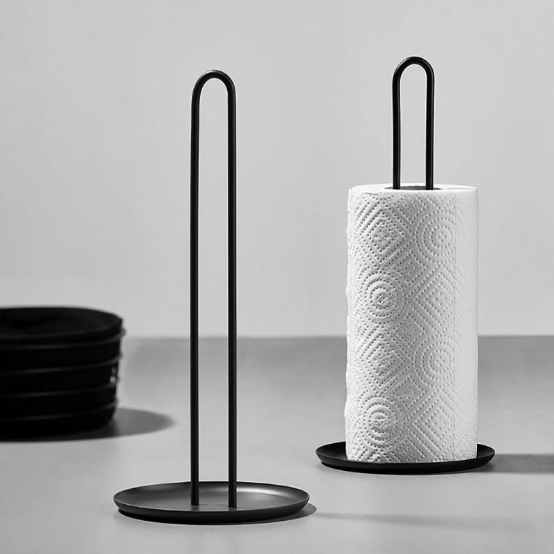 Singles kjøkkenrullholder grå