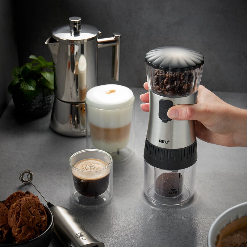 Polve kaffekvern 70g stål