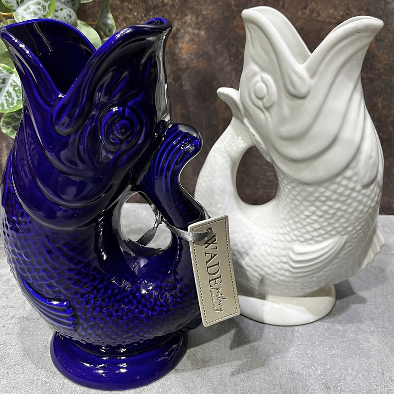 Fish Jug mugge 1,2L koboltblå
