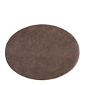 Troja dekkebrikke 45x33 cm oval kaffe