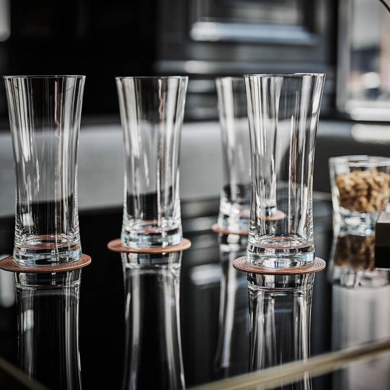 Weissbier ølglass 4 stk 67 cl klar