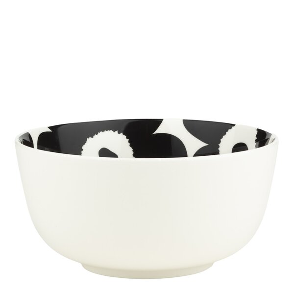 Unikko bolle 90 cl hvit/svart