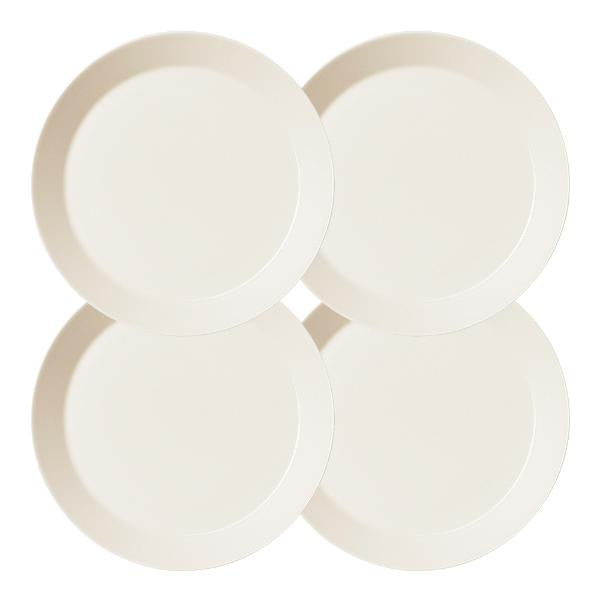 Teema tallerken 26 cm 4 stk hvit