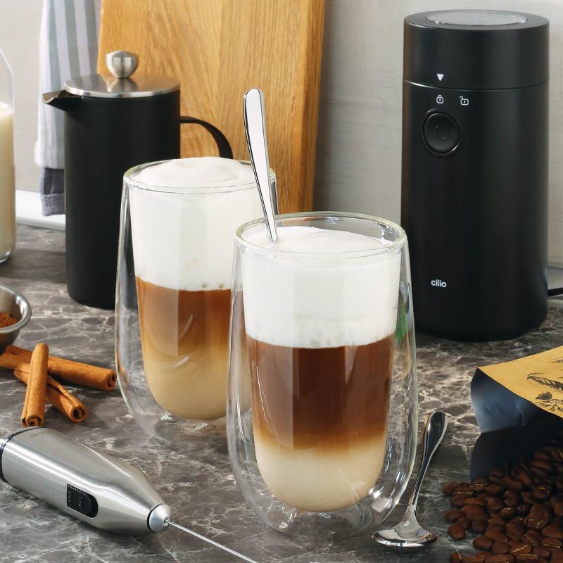 Verona latte macchiato glass 35 cl klar