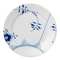 Blå Mega Riflet flat tallerken 27 cm dekor 2