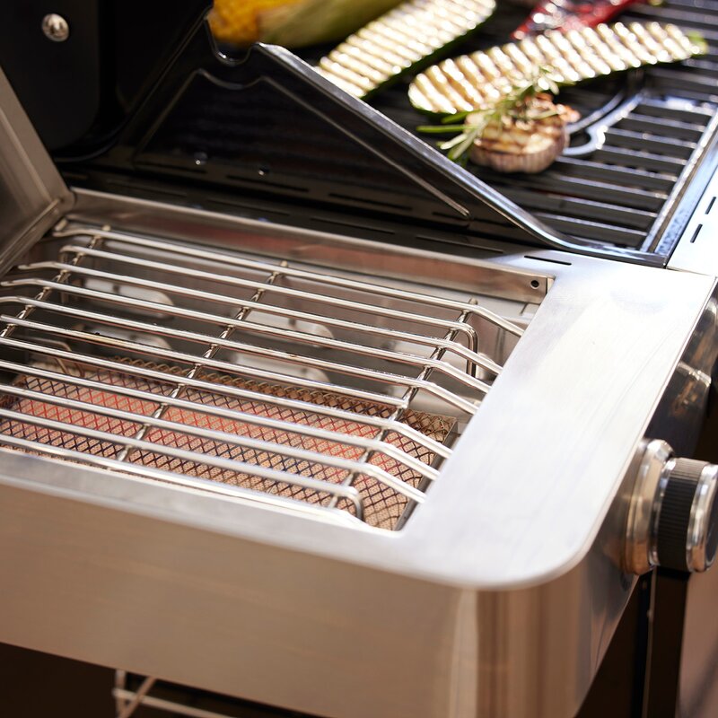 Videro G3-S Vario+ gassgrill 17000W svart