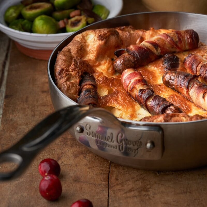 Sauteuse 1L rustfritt stål