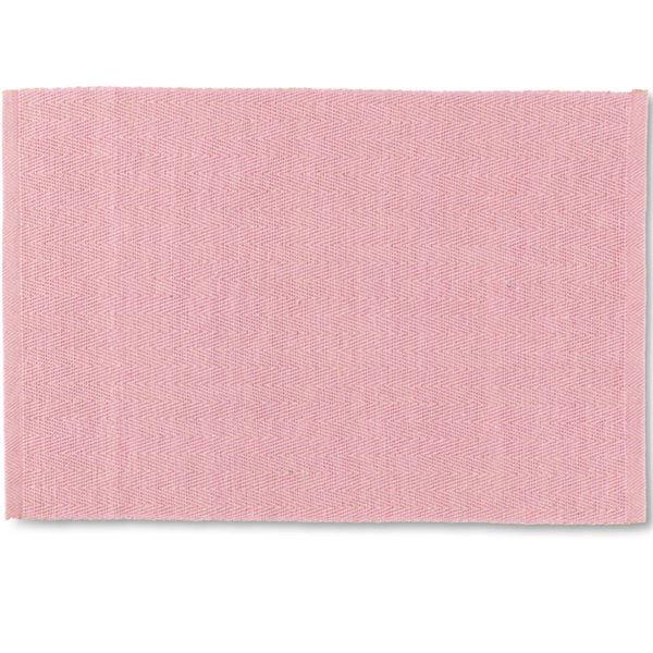 Herringbone brikke rosa