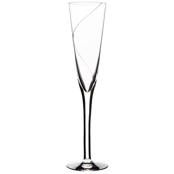 Line champagneglass håndlaget 15 cl