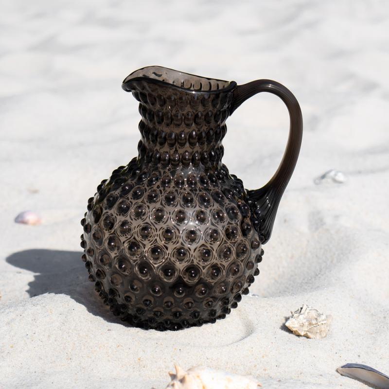 Hobnail karaffel 2L black smoke