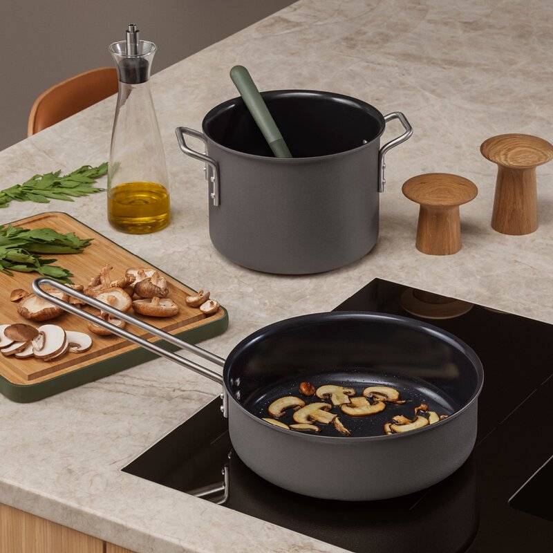 Grey Line traktørpanne 24 cm keramisk Slip-Let