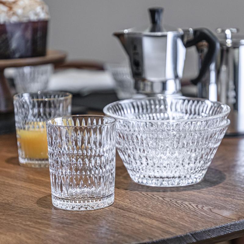 Ethno lave glass 29,4 cl 4 stk