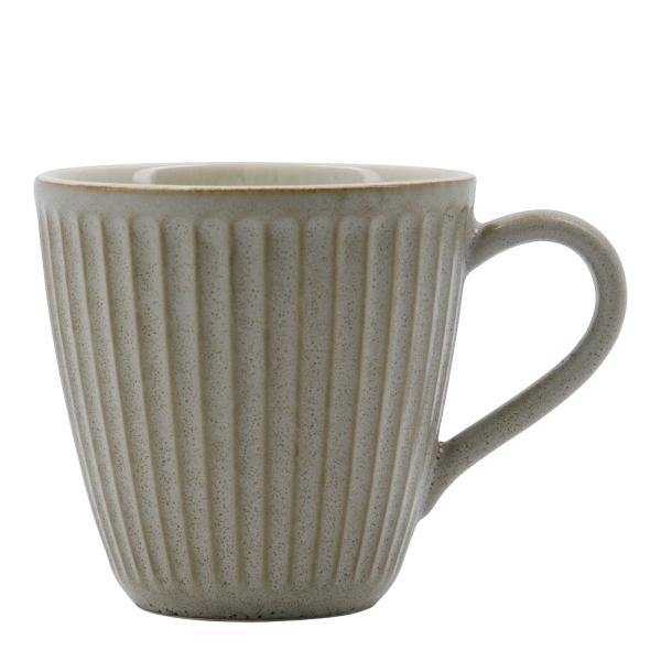 Pleat kopp 30 cl grå/brun