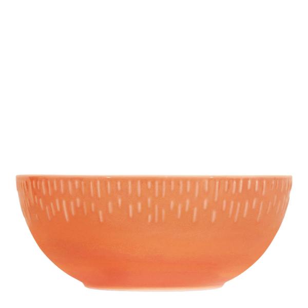 Confetti salatskål 23 cm apricot
