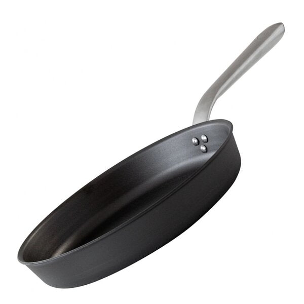 Stekepanne med ergonomisk håndtak 30 cm karbonstål