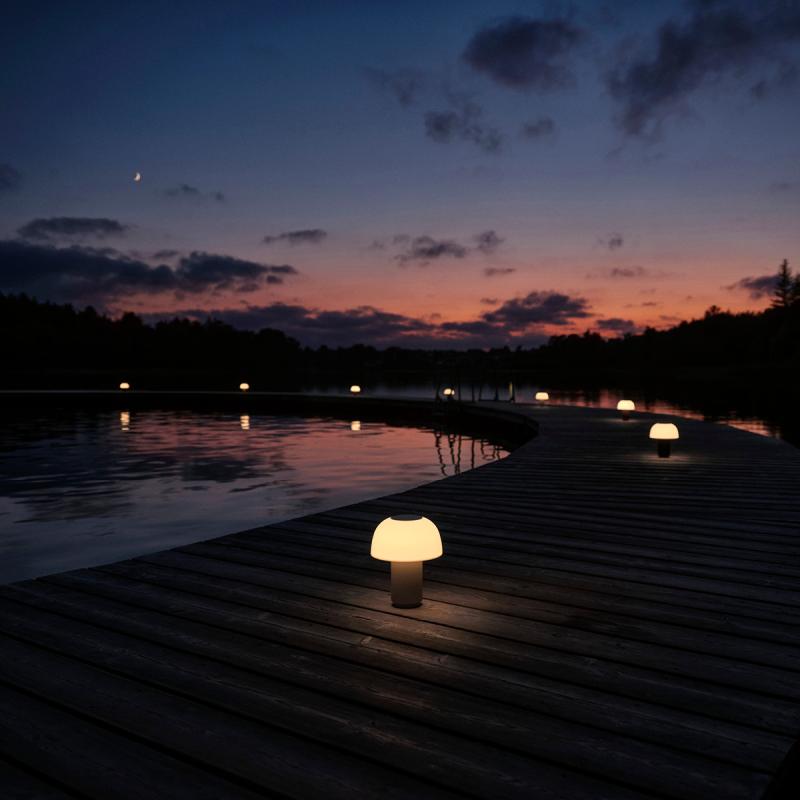 Harvest Moon lampe 22 cm black
