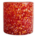 Calore lyslykt 15x15 cm rød/oransje