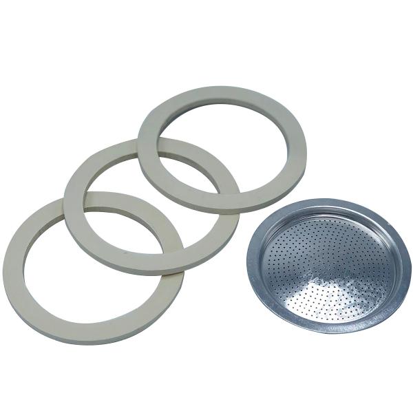 Pakning & filterplate