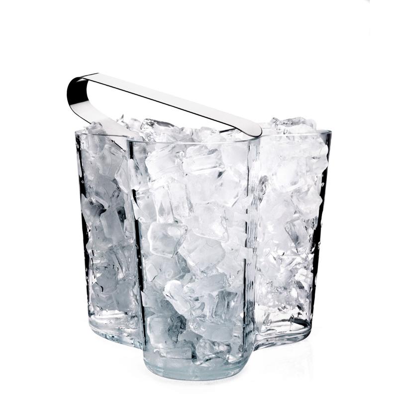 Alvar Aalto vase sett 2 stk 9,5 + 16 cm klar