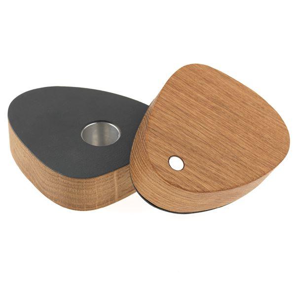 Curve Nupo lysestake  8x10 cm 2 stk antrasitt