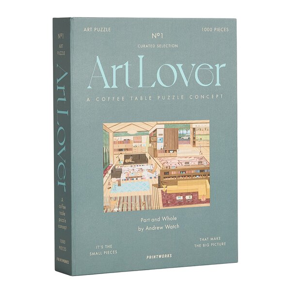 Art Lover Book puslespill part and whole 1000