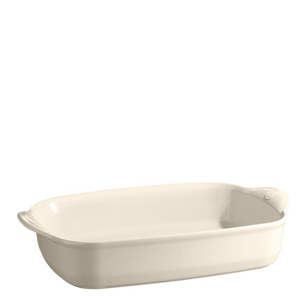 Ildfast form L rektangulær 42,5 x28 cm 4L krem