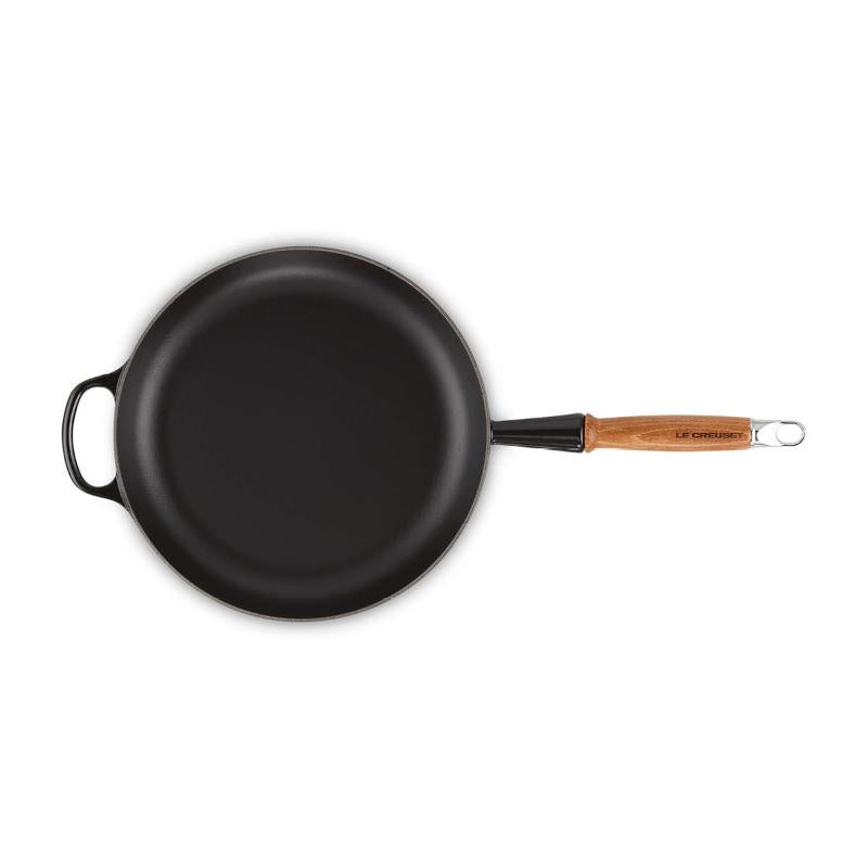Signature stekepanne med trehåndtak 28 cm black