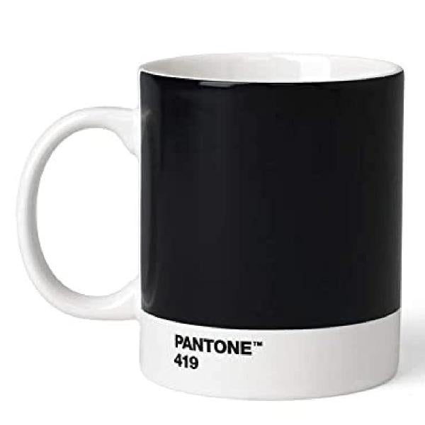 PANTONE kopp med hank 37,5 cl svart