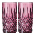 Noblesse Colour longdrinkglass 39,5 cl 2 stk berry