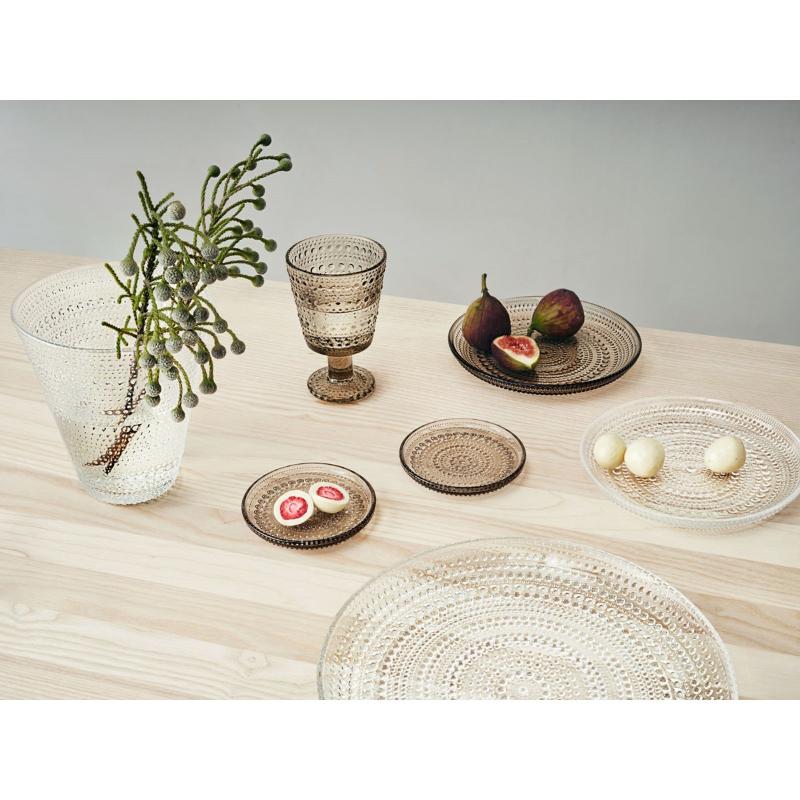 Kastehelmi tallerken 17 cm lin