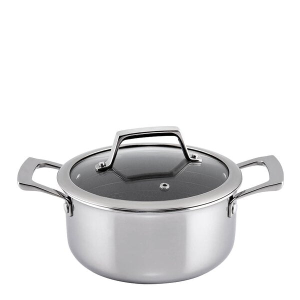 Santo gryte m/lokk 2,2L belegg stål/svart