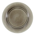 Pleat asjett 22 cm grå/brun