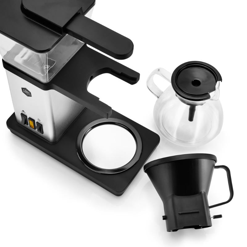 Blooming kaffetrakter 1,25L sølv