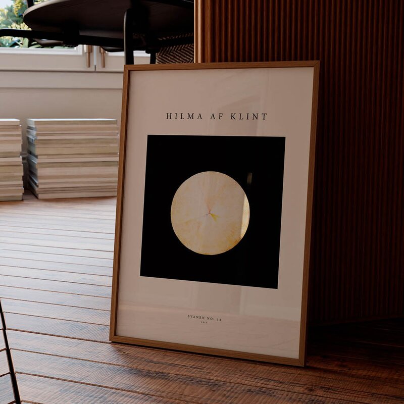 Hilma af Klint poster 50x70 cm svanen no. 14
