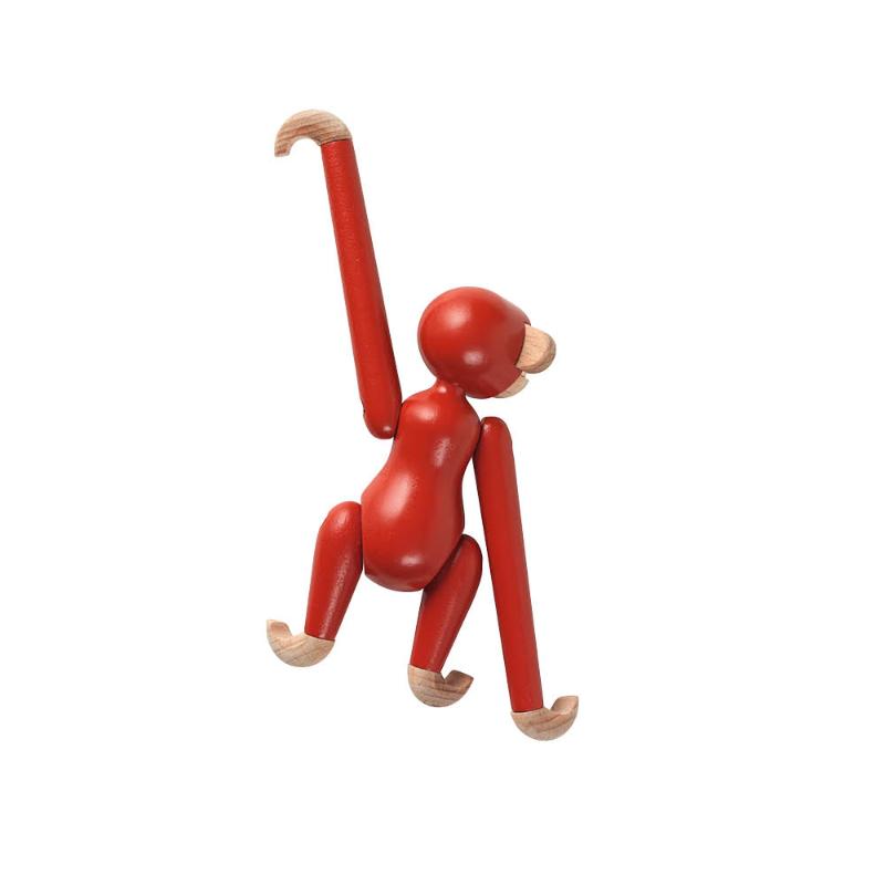 Apekatt mini vintage rød