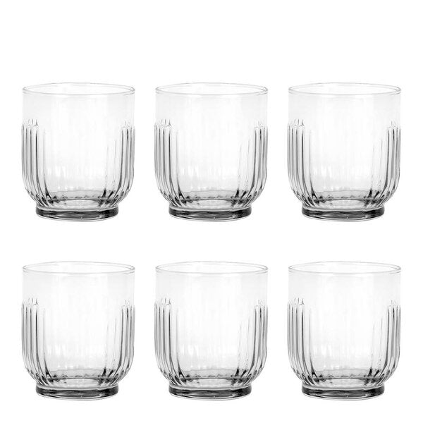 Vannglass 33 cl 6 stk klar