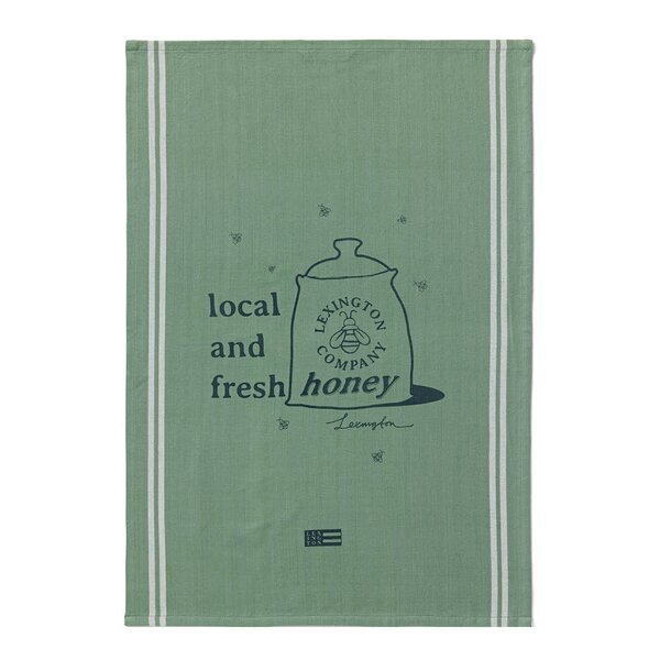 Kjøkkenhåndkle fresh honey 50x70 cm grønn