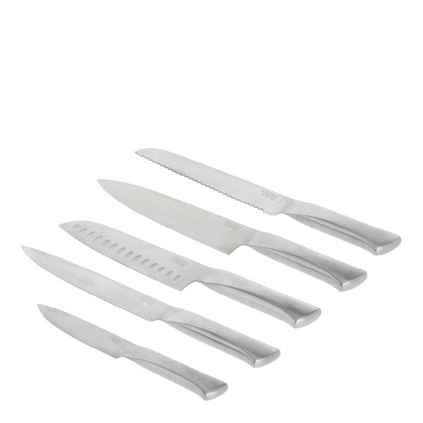 Precision knivsett 5 deler rustfritt stål
