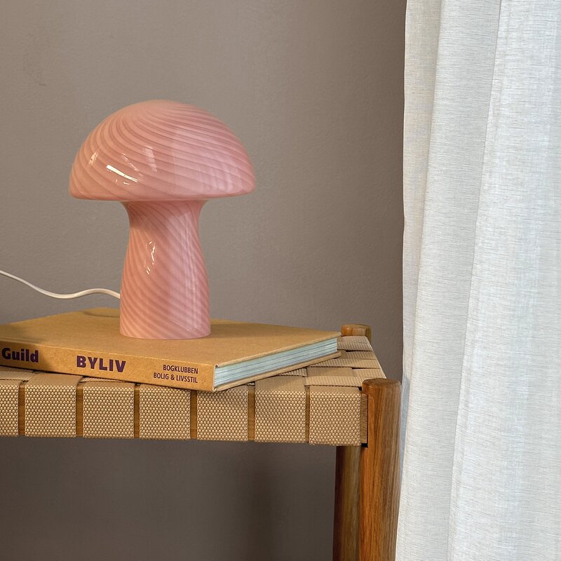 Jenny sopplampe 23 cm lyserød