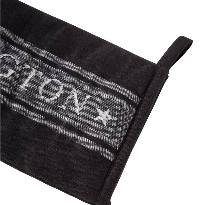 Icons grytevott stjerne 32x16 cm svart/hvit