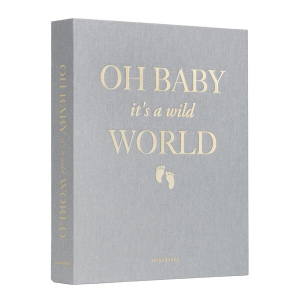 Fotoalbum baby it's a wild world mint