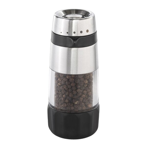 Pepperkvern dryssfri 14 cm stål/svart