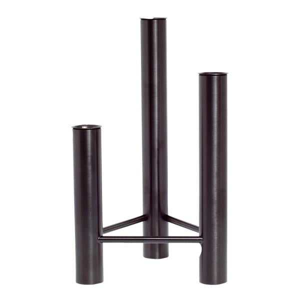 Vista vase/lysestake svart