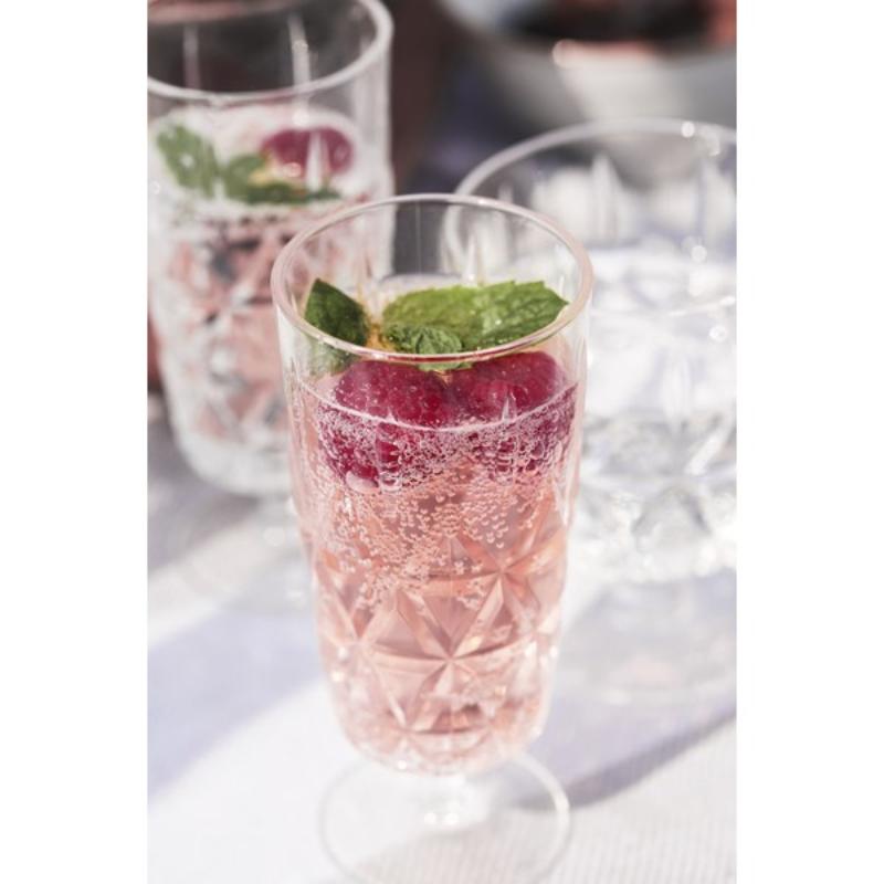 Juni piknik glass høy 20 cl 4 stk