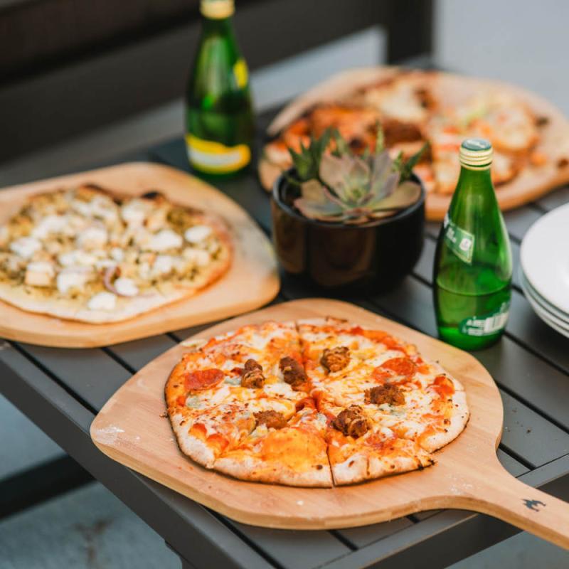 Pizzaspade bambus