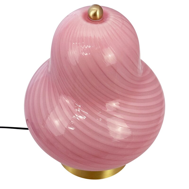 Lucy bordlampe 21,5 cm lyserød